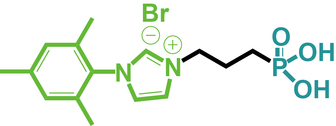 1-Mesityl-3-(3-phosphonopropyl)-1H-imidazol-3-ium
