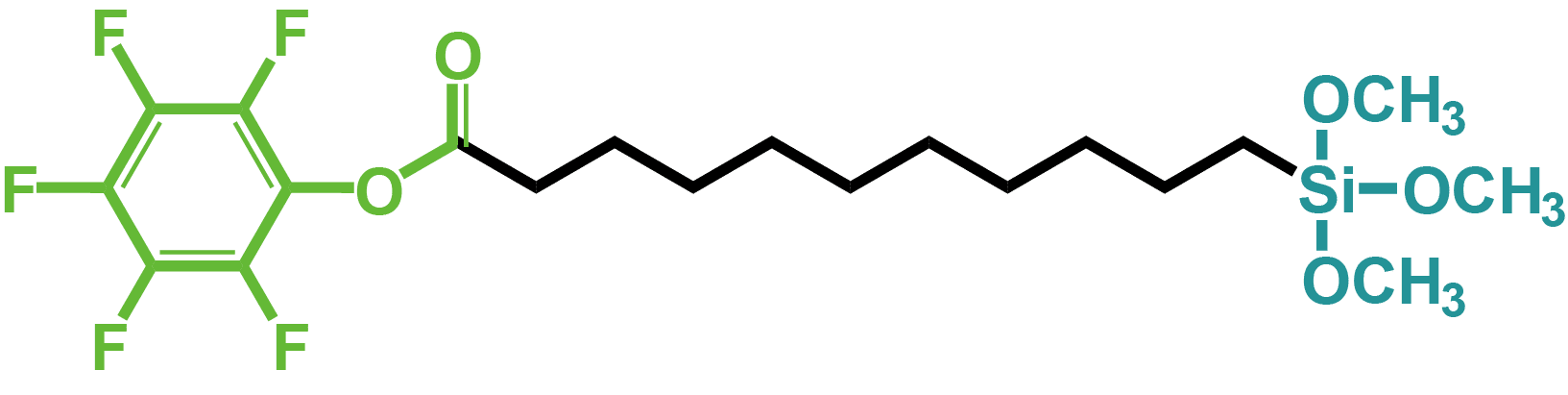 11-Pentafluorophenylundecanoatetrimethoxysilane