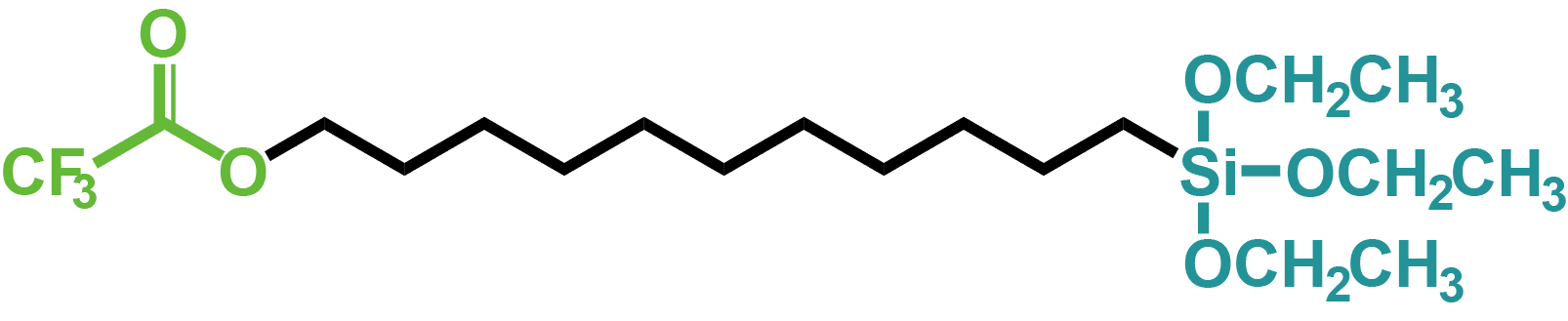 11-Trifluoroacetateundecyltriethoxysilane