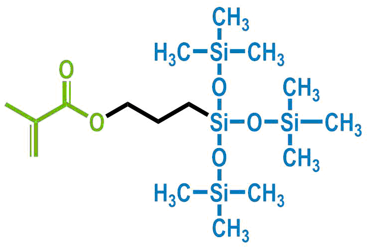 3-(Methacryloyloxy)propyltris(trimethylsiloxy)silane - stabilized with MEHQ