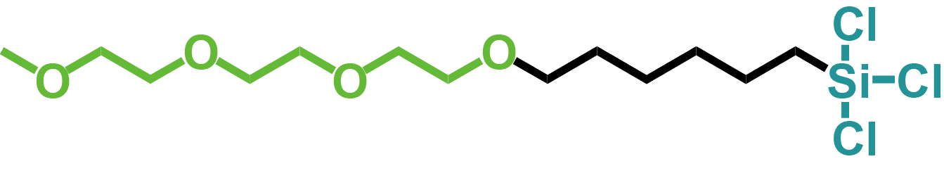 (6-{2-[2-(2-Methoxy-ethoxy)-ethoxy]-ethoxy}-hexyl)trichlorosilane