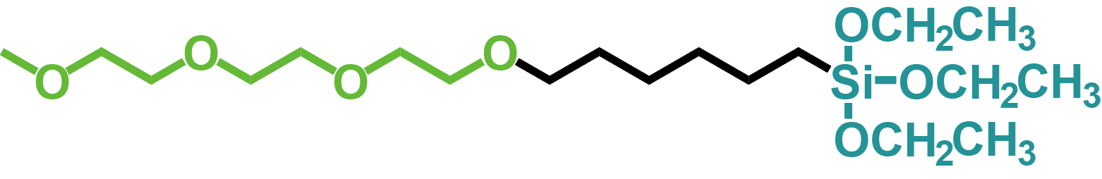 (6-{2-[2-(2-Methoxy-ethoxy)-ethoxy]-ethoxy}-hexyl)triethoxysilane