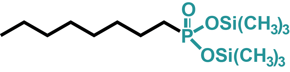 Bis(trimethylsilyl)octylphosphonate
