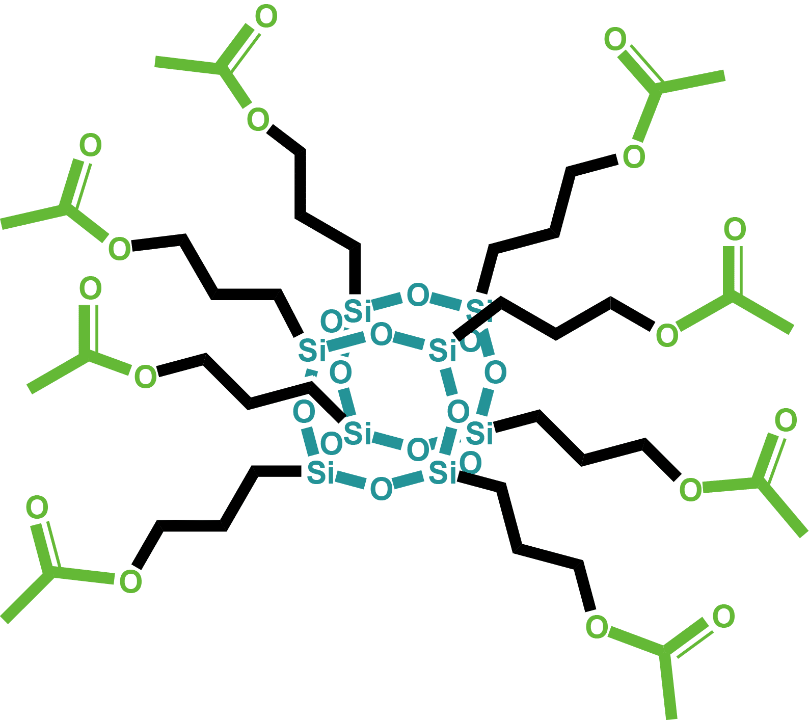 Octakis(3-acetoxypropyl)octasilsesquioxane